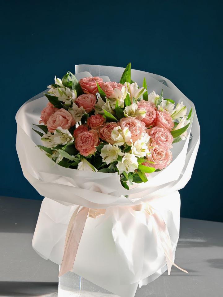 Букет «для нежной красавицы»