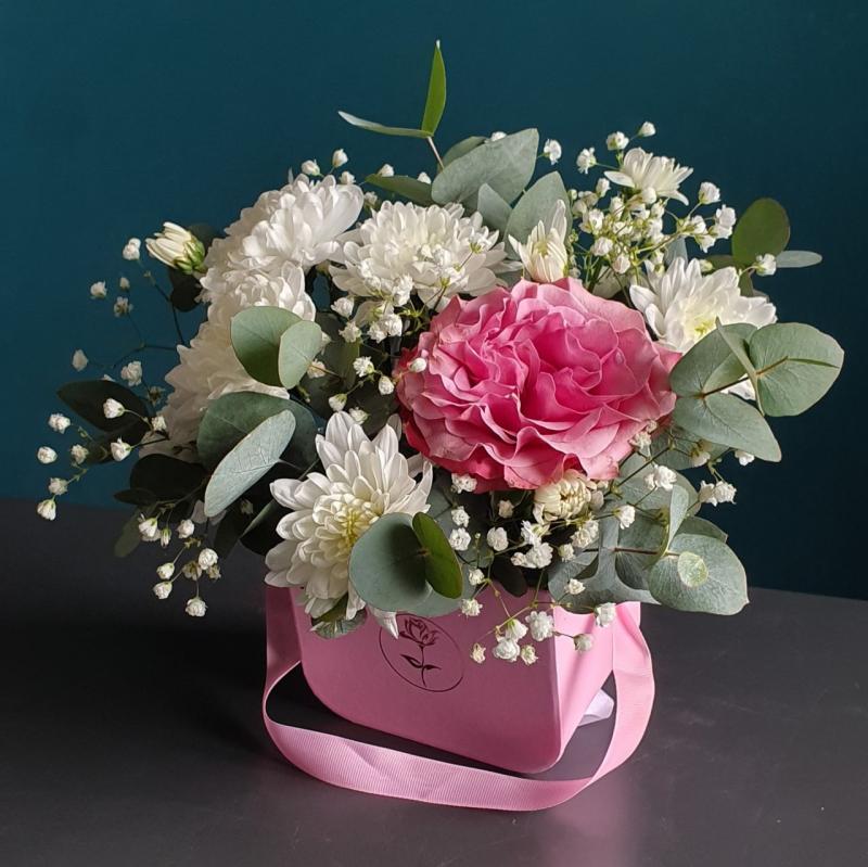 Розовая композиция 